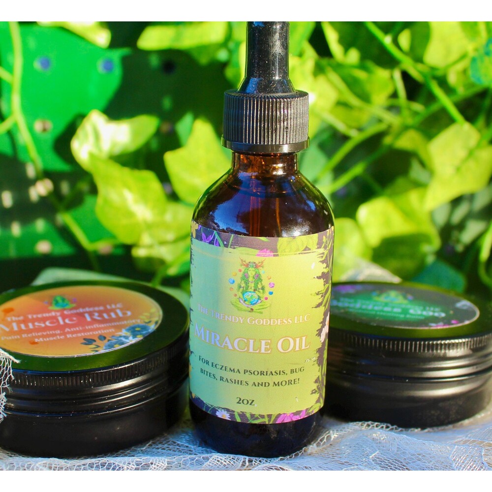 Natural Self Care Bundle, Herbal Skincare Wellness Kit with Body Oil & Balm, Spa